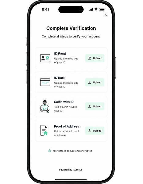 Verify your identity